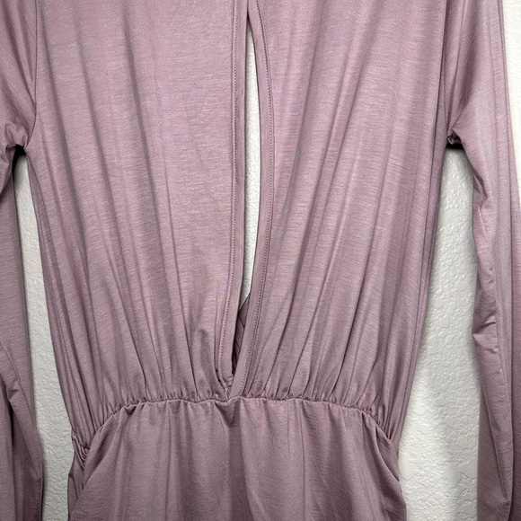 Go Couture Ruched Long Sleeve Women's Dress Medium - Picture 6 of 9